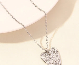 Hammered Heart Necklace