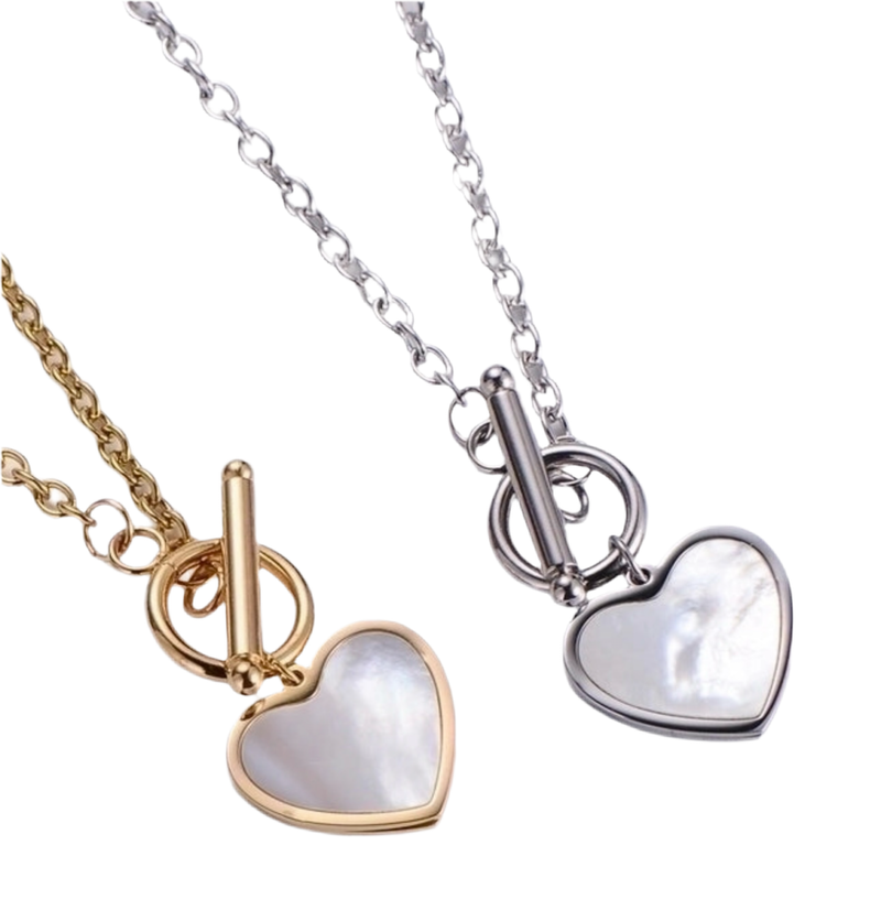 Toggle Heart Necklace