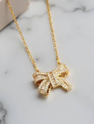 Bow Necklace