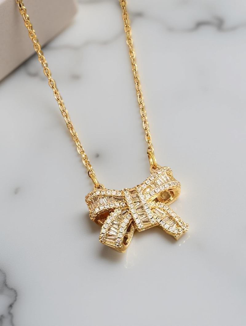 Bow Necklace