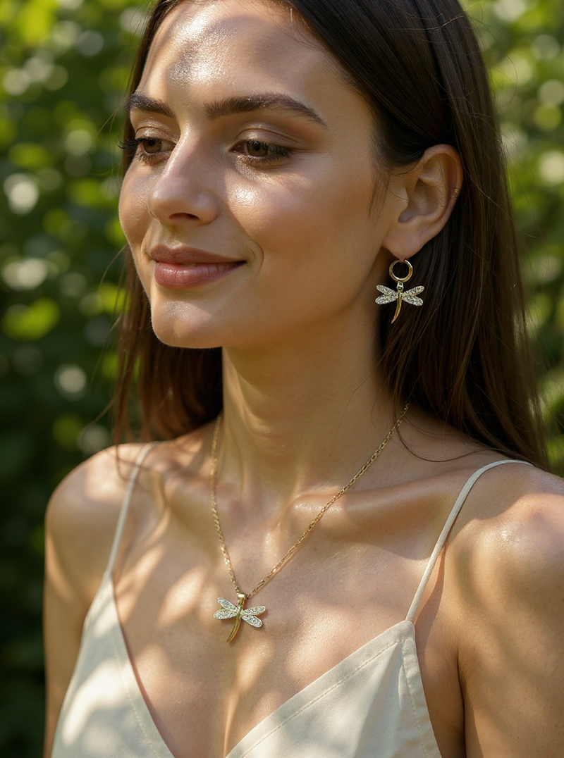 Shimmery Dragonfly Set