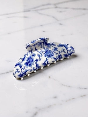 Hydrangea Blues Hair Clip