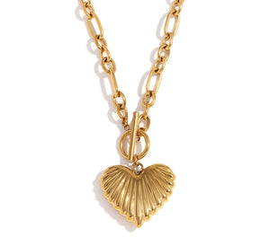 Vintage Heart Necklace