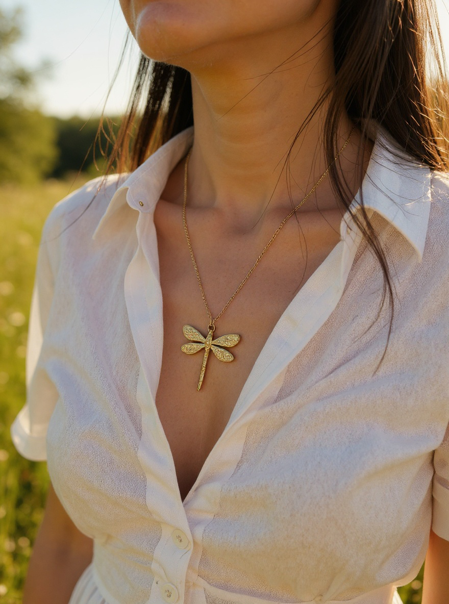 Vintage Dragonfly necklace