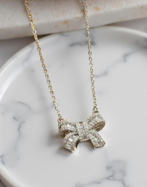 Bow Necklace