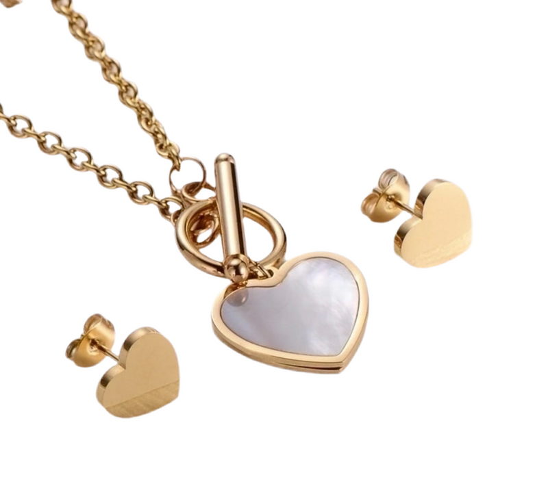 Toggle Heart Necklace