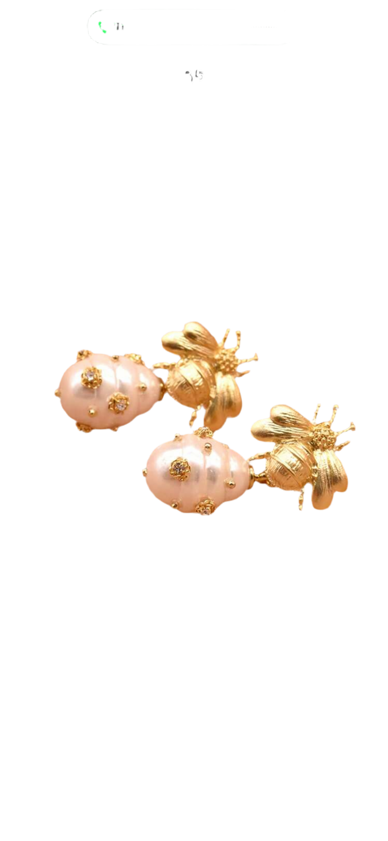 Royal Bee  Earrings